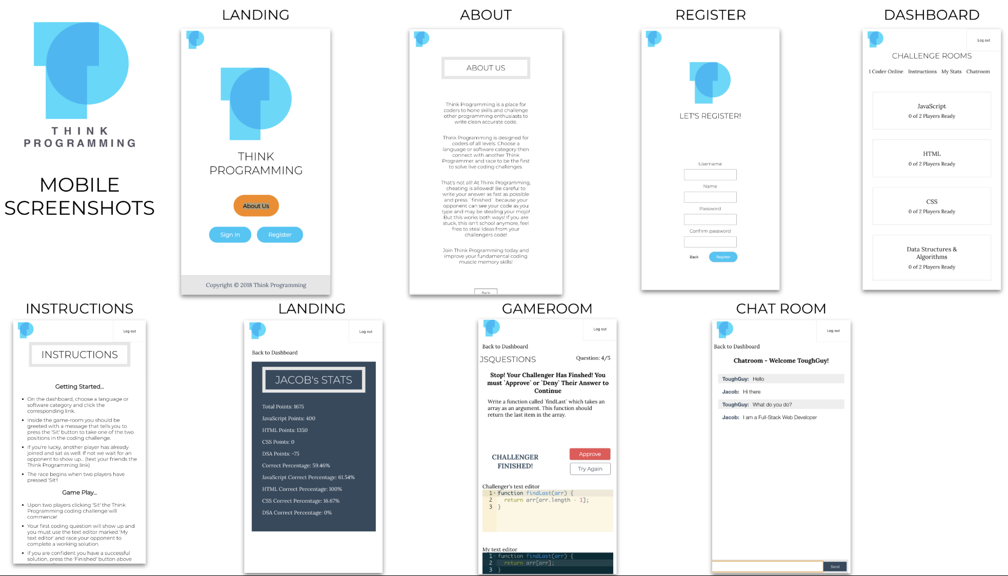 Think Programming screenshots